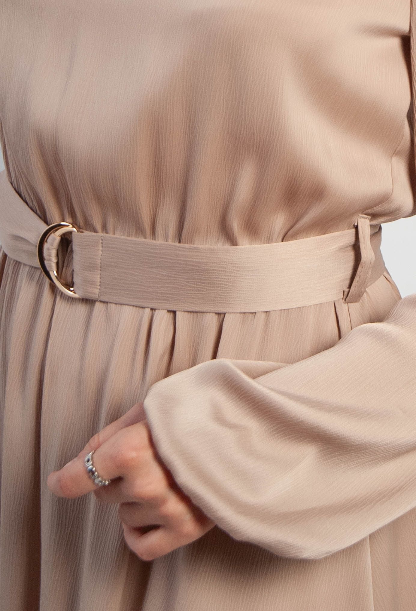 Плаття 7199 бежевий шовк-жатка 38(р)