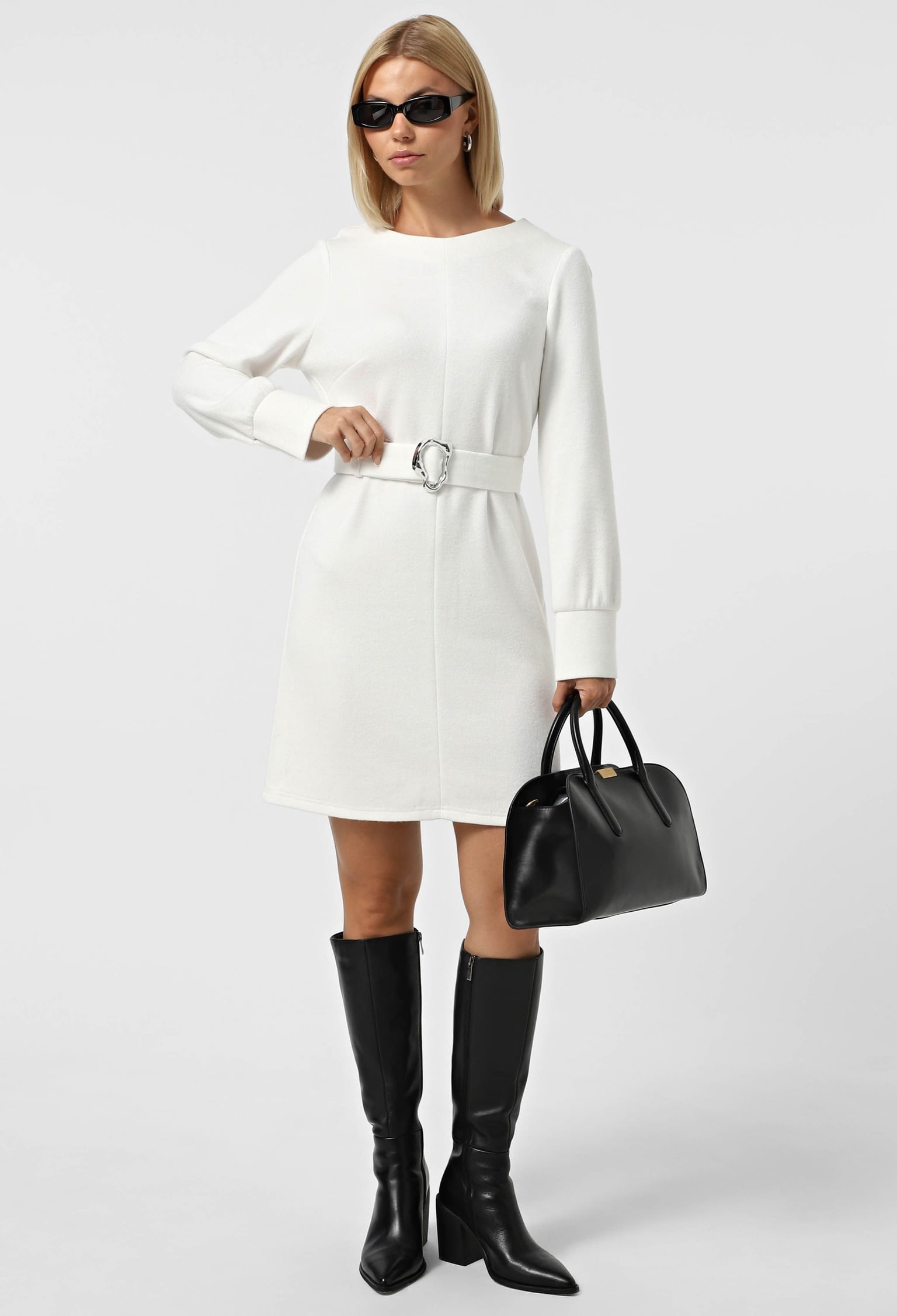 Плаття 7202 молочний ангора 40(р)