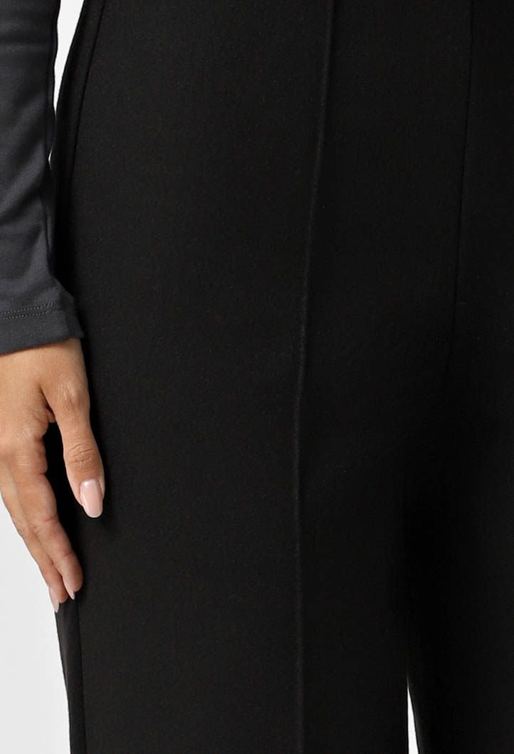 Брюки 9064-2 чорний кашемір 42(р)