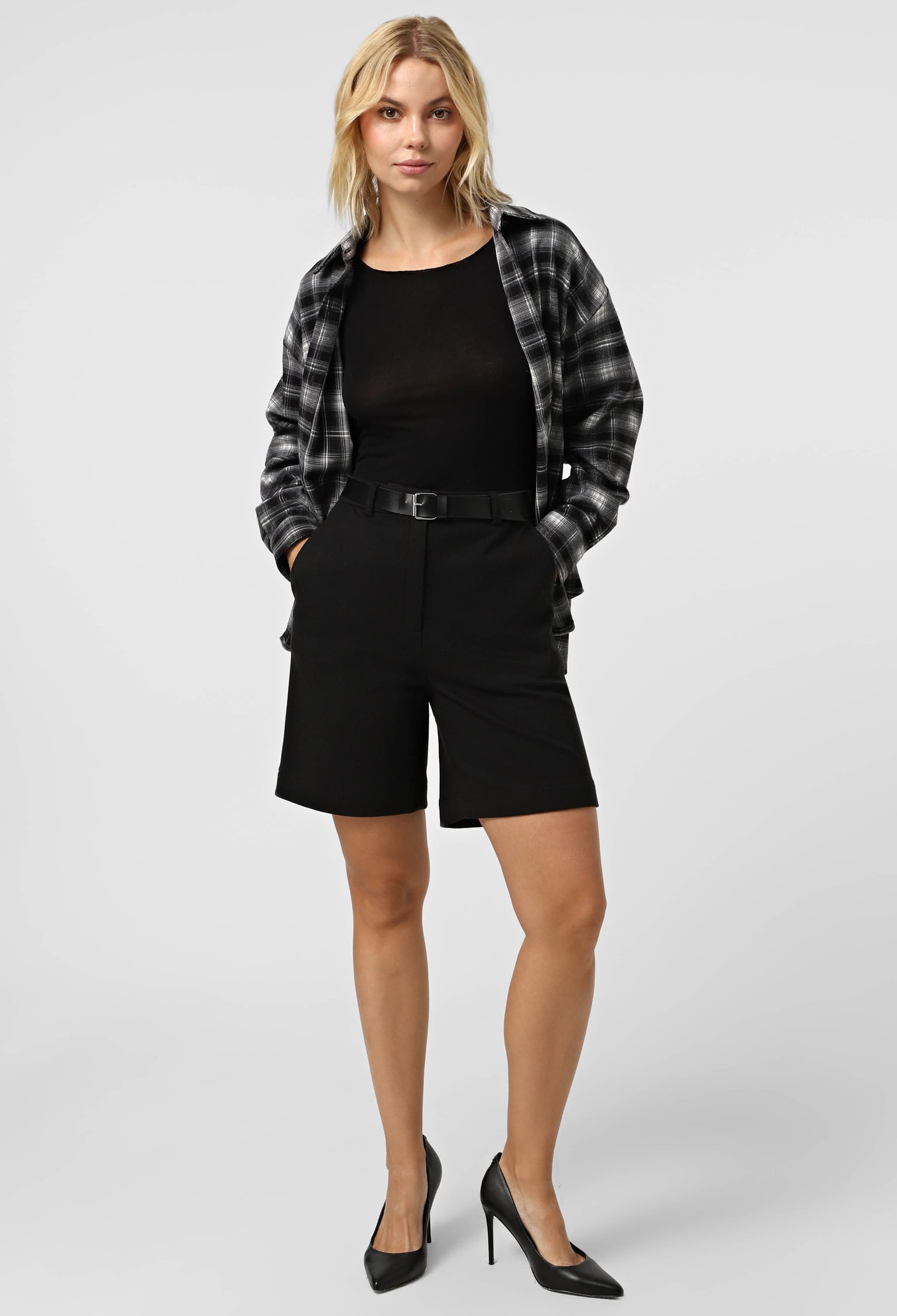 Шорти 9061-4 чорний кашемір 46(р)