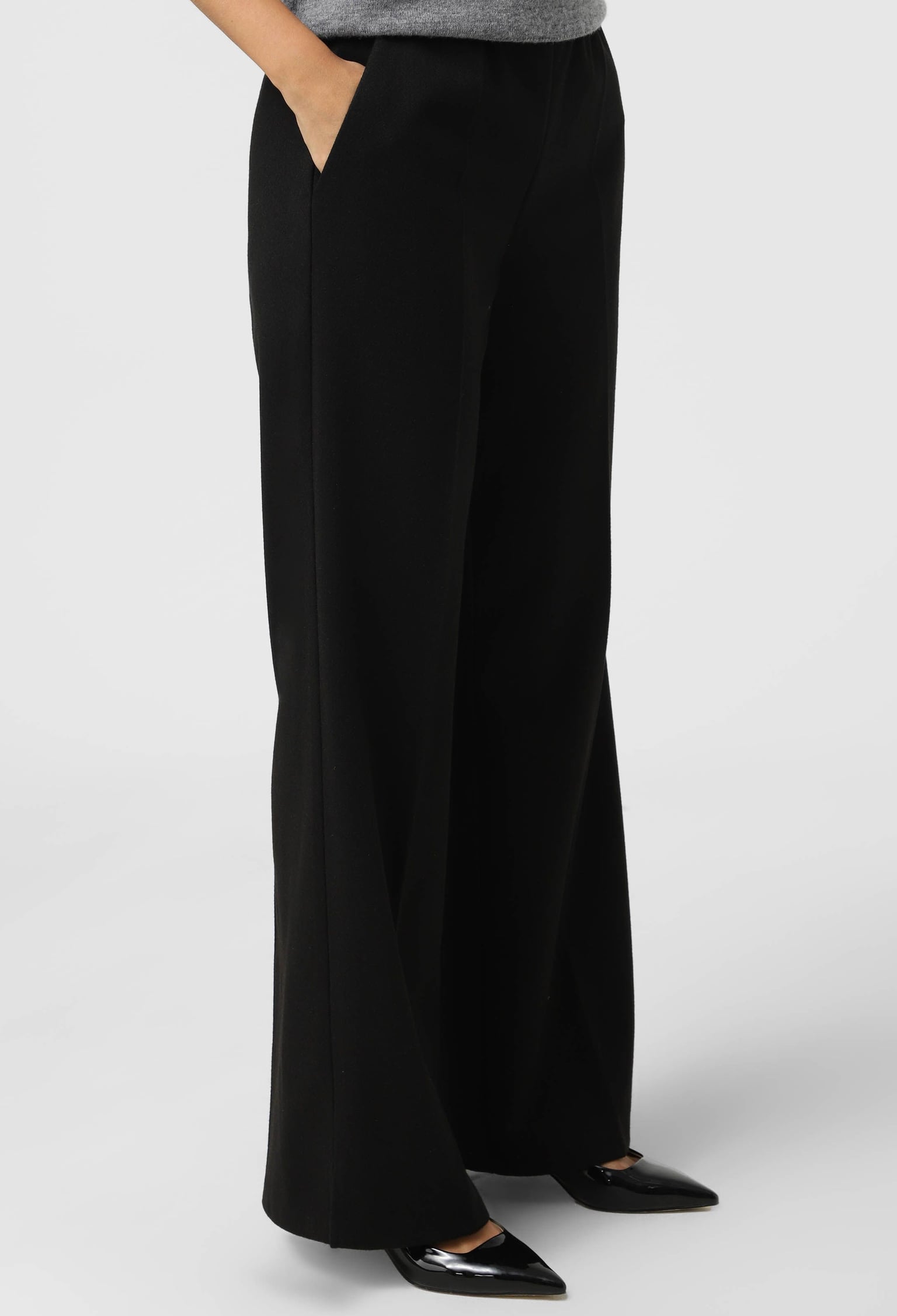 Брюки 9068-9 чорний кашемір 44(р)