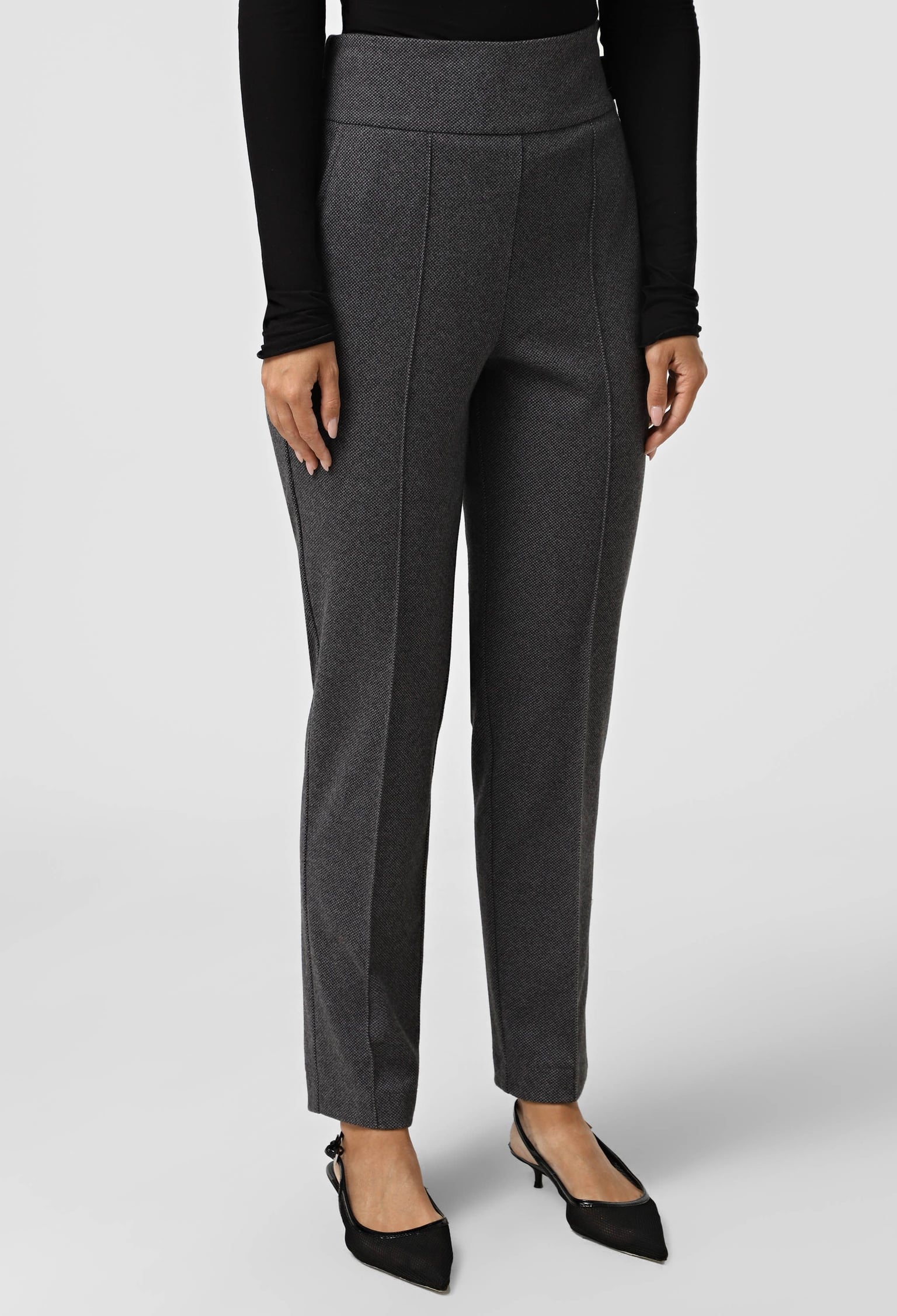 Брюки 9045-3 темно-сірий кашемір 38(р)