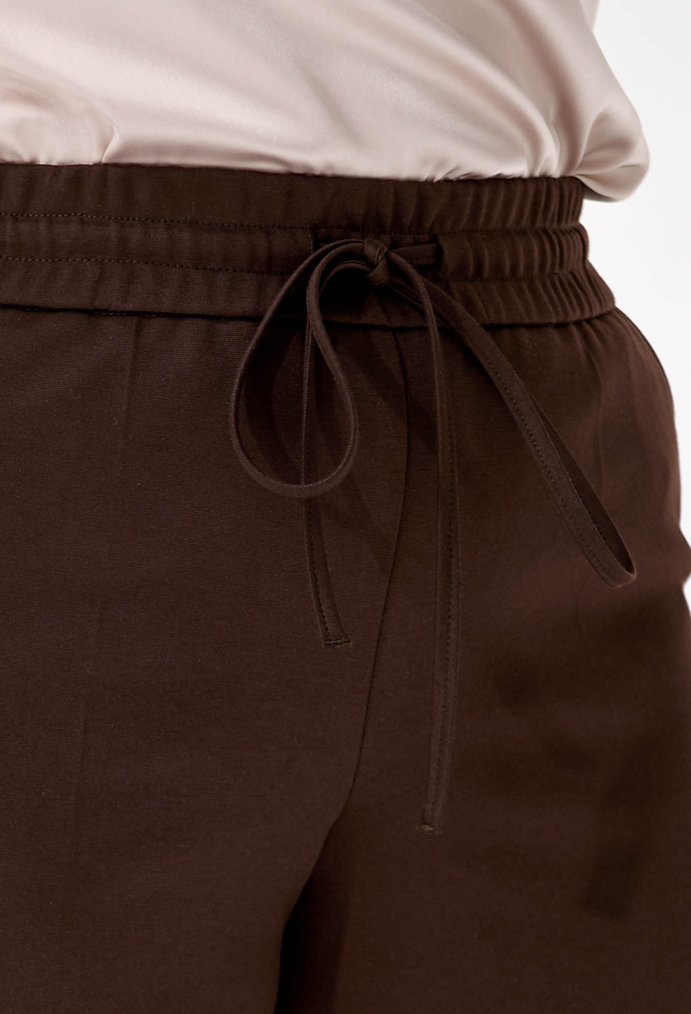 Брюки 9105-2 шоколадний трикотаж 46(р)