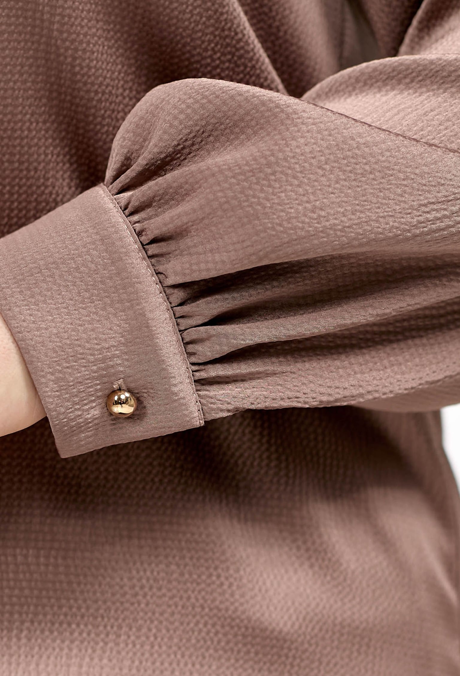 Блузка 5097-1 капучино шовк-жатка 50(р)