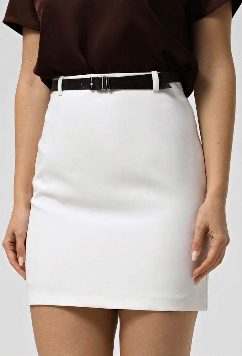 Спідниця 1480-3 молочний костюмка 44(р)