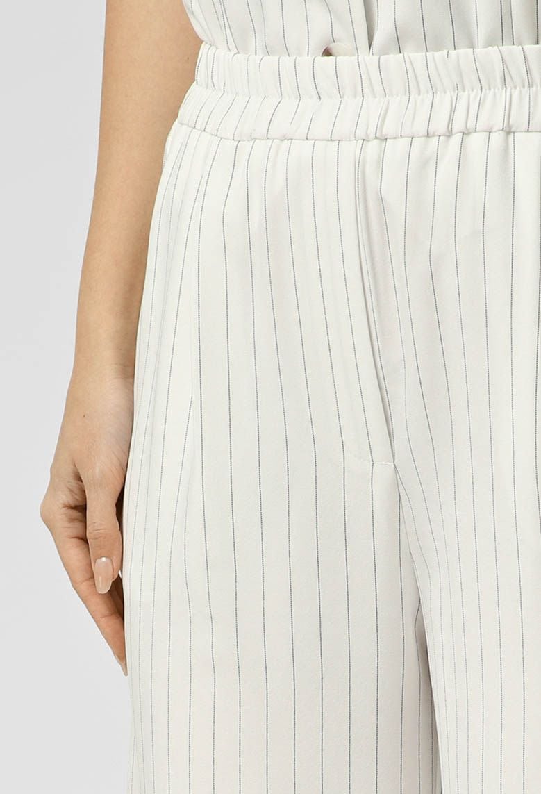 Брюки 9912-3 білий тіар-смужка 38(р)