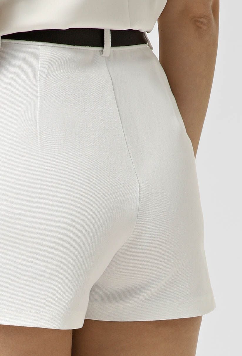 Шорти 9155 білий джинс 42(р)