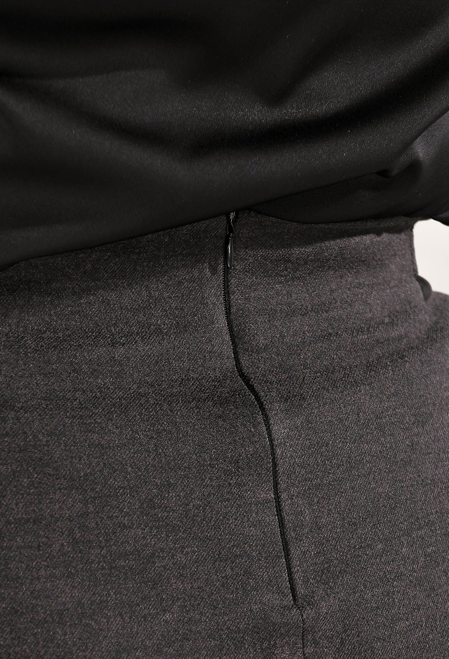 Спідниця 1514 темно-сірий кашемір 52(р)